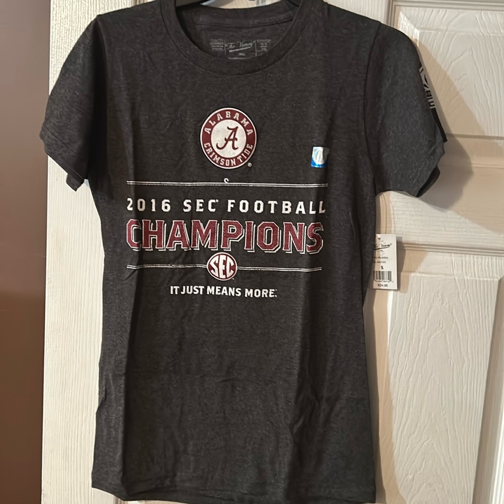 Womens SEC Alabama 2016 Football Champions Tshirt